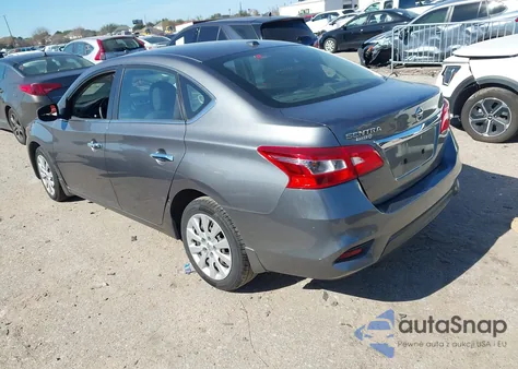 2016 Nissan Sentra Fe+ S/S/Sl/Sr/Sv from USA, damaged, VIN 3N1AB7AP1GL648143